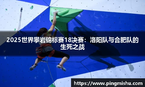 2025世界攀岩锦标赛18决赛：洛阳队与合肥队的生死之战